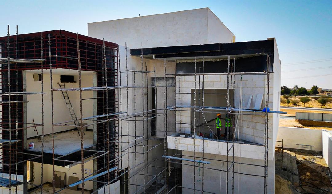 installation of facades